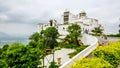 Sajjangarh Palace or Monsoon Palace is a hilltop palatial residence in the city of Udaipur, Rajasthan