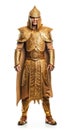 Saka warrior in a golden suit, V-VI century BC