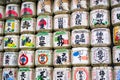 Sake barrel offerings