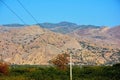 Sakesar peak in Salt Range Mountain Royalty Free Stock Photo