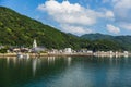 Sakitsu Church and blue sky in Amakusa , Kyushu, Japan Royalty Free Stock Photo