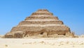 The Sakkara pyramid Royalty Free Stock Photo