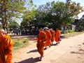 Sakon Nakhon Thailand March 2019 Buddhist rituals related to funeral deaths in rural Thailand