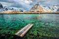 Sakrisoy, Lofoten, Norway Royalty Free Stock Photo