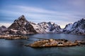 Sakrisoy, Lofoten, Norway Royalty Free Stock Photo