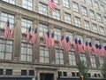 Saks Fifth Avenue Store in New York City Royalty Free Stock Photo