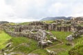 Saksaywaman Ruin in Peru Royalty Free Stock Photo