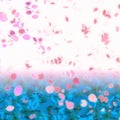 Sakura Asian Themed Cherry Blossom Background