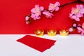 Sakura Blossom, Golden Ingot and Red Envelope