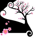 Sakura Creative Design Royalty Free Stock Photo