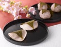 Sakura Mochi Royalty Free Stock Photo