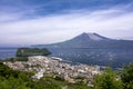 Sakurajima volcano Royalty Free Stock Photo