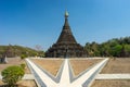 Sakya Man Aung old pagoda landmark of Mrauk U ancient city, Rakhine state, Myanmar