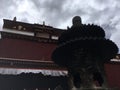 Sakya Monastery in Tibet, China.