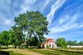 Sala terrena In the park from Mnichovo Hradiste castle is an orangery and a garden pavilion