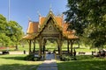 Sala Thai Pavilion in Belem gardens Royalty Free Stock Photo