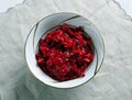 Salad beetroot carrots