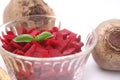 Salad of beetroot