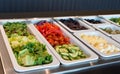 Salad buffet, catering