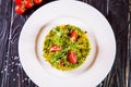 Salad from bulgur Royalty Free Stock Photo