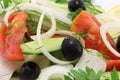 Salad close-up Royalty Free Stock Photo