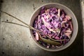 Salad Cole slaw Royalty Free Stock Photo