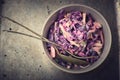 Salad Cole slaw Royalty Free Stock Photo