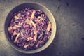 Salad Cole slaw Royalty Free Stock Photo