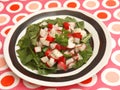 Salad of dandelion Royalty Free Stock Photo