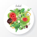 Salad dish