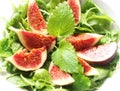 Salad with figs