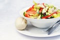 Salad of fresh vegetable Royalty Free Stock Photo