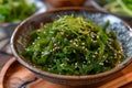 salad goma wakame Royalty Free Stock Photo