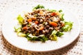 Salad with lentils Royalty Free Stock Photo