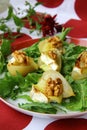 Salad with pears and cheese Royalty Free Stock Photo