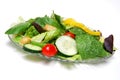 Salad plate Royalty Free Stock Photo