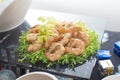 Salad Prawn Royalty Free Stock Photo