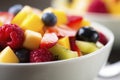 A close-up view of a delicious fruit salad.Â 
