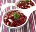 Salad of red beans Royalty Free Stock Photo