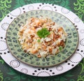 Salad of rice and lentils Royalty Free Stock Photo