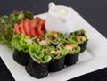 Salad roll Royalty Free Stock Photo