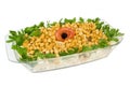Salad from rusks Royalty Free Stock Photo