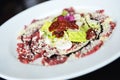 Salad with sun-dried tomatos