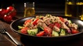 salad tuna in olive oil