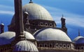 Saladin Citadel in Cairo in dark shadow