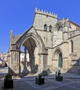 Salado Monument (Padrao do Salado) and Nossa Senhora da Oliveira Church in Oliveira Square.