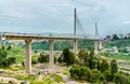 The Salah Bey Viaduct across the Rhummel Canyon in Constantine, Algeria Royalty Free Stock Photo