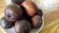 Salak pondoh,a type of salak fruit that is developed in sleman.indonesia. Royalty Free Stock Photo