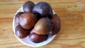 Salak pondoh,a type of salak fruit that is developed in sleman.indonesia. Royalty Free Stock Photo