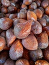 Salak or Snakefruit sold in fruit shops Royalty Free Stock Photo
